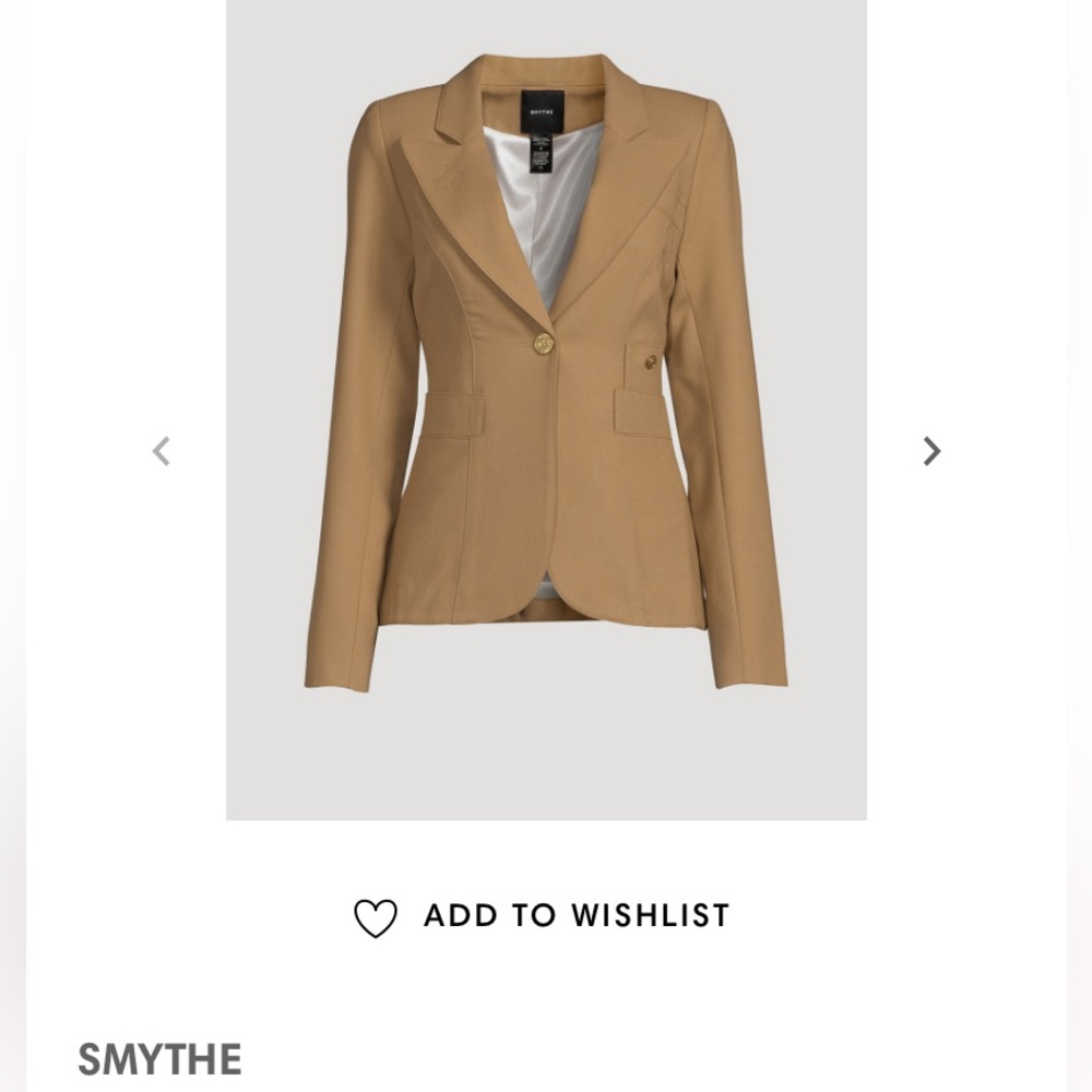 Smythe Duchess Blazer - Camel
